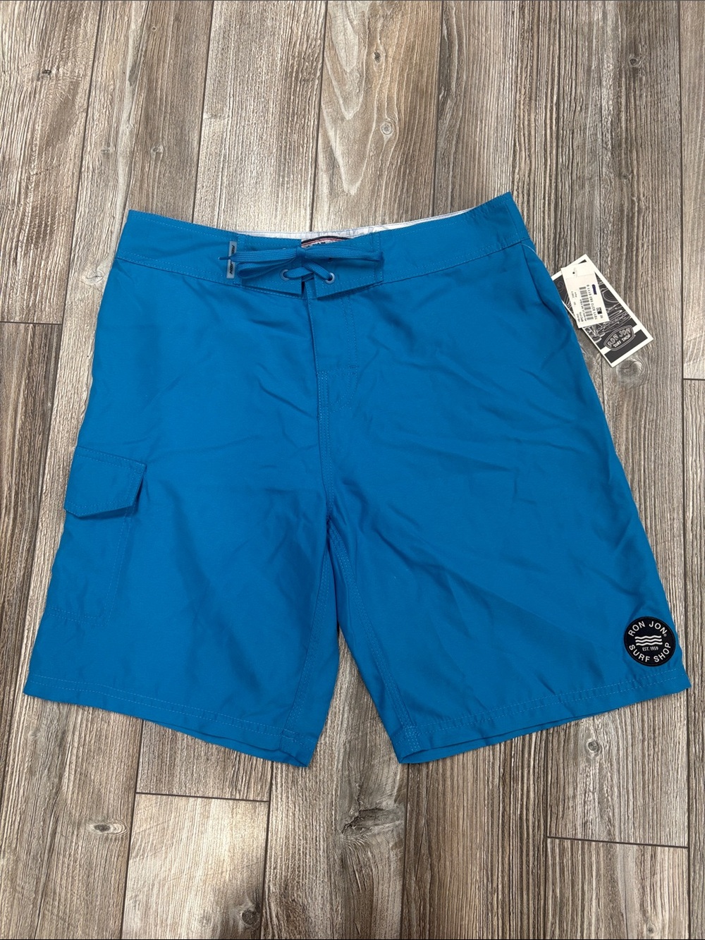 Ron Jon Surf Shop Bright Blue Men's Board Shorts